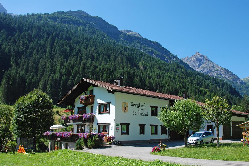 Hotel Berghof Am Schwand Hinterhornbach Esterno foto